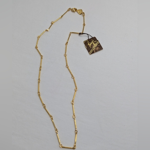 New Vintage Biagi Gold Necklace - Picture 2 of 7